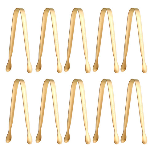 10 Pieces Mini Sugar Tongs Ice Tongs, Small Kitchen Stainless Steel Serving Tongs Appetizers Tongs for Tea Party Coffee Bar Ice Bucket Desserts 10 Pieces Mini Sugar Tongs Ice Tongs, Small Kitchen Stainless Steel Serving Tongs Appetizers Tongs for Tea Party Coffee Bar Ice Bucket Desserts