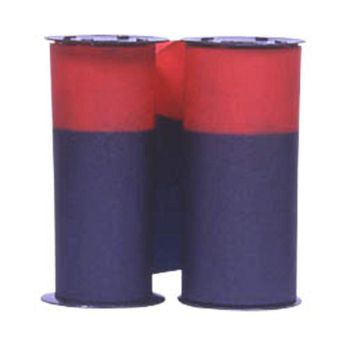 Ribbon for Acroprint 125 and 150 Time Recorders, Blue/Red Ink