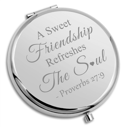 Christian Friendship Gifts Compact Mirror Inspirational Gifts for Friends Friendship Religious Gifts Christian Bible Verse Gifts Scripture Gifts Easter Prayer Gift Pocket Makeup Mirror Baptism Gifts Christian Friendship Gifts Compact Mirror Inspirational Gifts for Friends Friendship Religious Gifts Christian Bible Verse Gifts Scripture Gifts Easter Prayer Gift Pocket Makeup Mirror Baptism Gifts