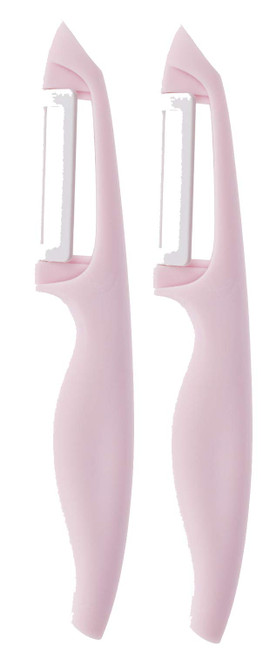 Professional Vegetable Apple Potato Peeler with Ceramic Swivel Blade - Pack of 2 - Vegetable Knife Peeler for Chef