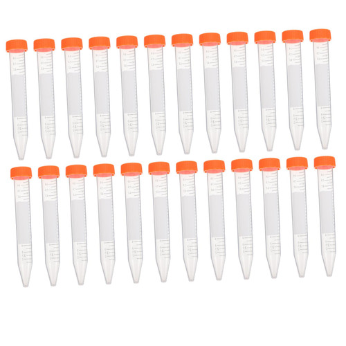 25pcs Centrifuge Tube Tube Laboratory Supplies Tests Container F- Alcontubes Sample Test Tubes Cold Centrifuge Test Tubes Sample Containers Scale Vial Plastic