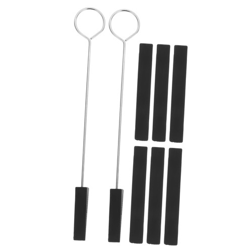 BESTonZON 1 Set Piano Tuning Tool Set Piano Tuning Kit Piano Tuning Tool Kit Handle Damper Sticks Piano Repair Tools Tuning Wrench Tuning Tools Kit for Piano Damping Rubber Repair Kit