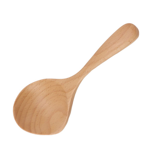 Ladel Spoon Set of 2, Wooden Soup Ladle Long Handle Ladle for Soup Multifunctional Wood Soup Ladle Serving Spoon Wooden Ladle for Cooking