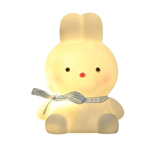 RUNROTOO 1Pc Night Light LED Decorative Lights Rabbit Sculpture Sleep Nightlight Decorative Lamp Cute Animal Table lamp Bedside Lamp Desktop Lamp Pattern Light Plastic Child Induction