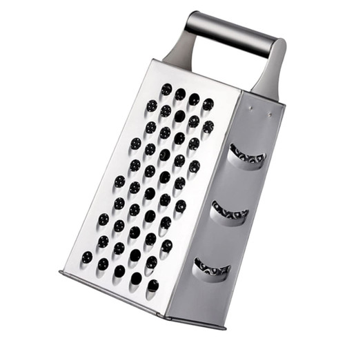 Garneck Veggie Chopper Stainless Steel Grater Stainless Steel Kitchen Grater Stainless Steel Peeler Cheese Shredder Small Cheese Grater Slicer
