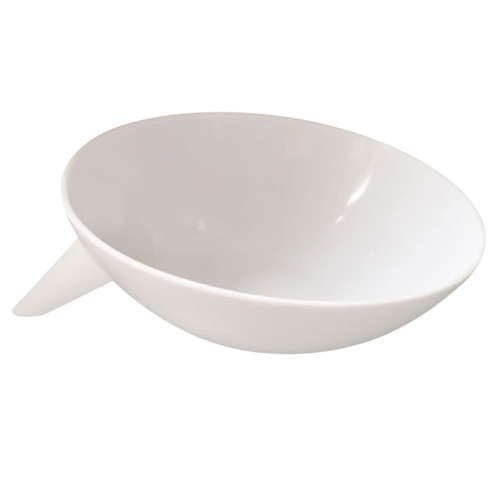 DECHOUS Draining Bowl Vegetable Strainer Cleaning Fruit Basin Colander Sifter Strainer Colander Sifter Pasta Strainer Rice Strainer Rice Washing Bowl Fine White Toddler Sink Basket Plastic