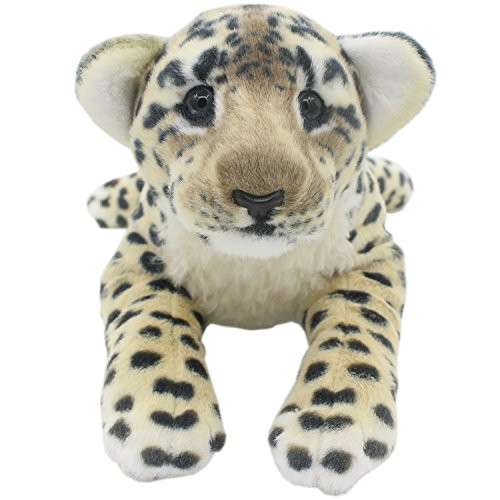TAGLN The Jungle Animals Stuffed Plush Toys Cheetah Tiger Panther Lioness Pillows (Brown Leopard, 16 Inch) TAGLN The Jungle Animals Stuffed Plush Toys Cheetah Tiger Panther Lioness Pillows (Brown Leopard, 16 Inch)