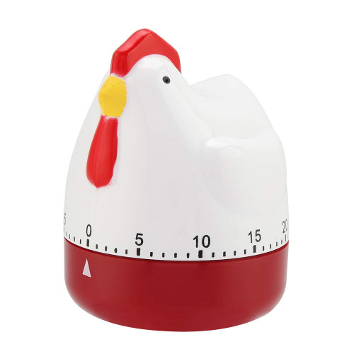 Chicken Timer, Cute Cartoon Animal Countdown Timer, Lovely Chicken Timer Mechanical Kitchen Cooking Alarm Clock for Home Decor Timing Reminder Kitchen Timer Digital
