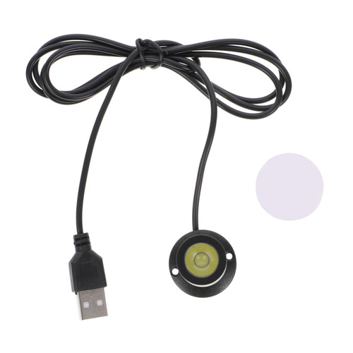 UKCOCO USB Small Spotlight Led Spot Light Indoor Mini Downlights Plant Spotlight Under Lights Accent Light Fixture Jewelry Cabinet Lamp Spotlight Mini Led Aluminum Alloy Showcase Battery