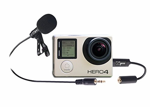 Vidpro XM-G Professional Lavalier Microphone for GoPro Hero4, Hero3+, Hero3, Hero2 Vidpro XM-G Professional Lavalier Microphone for GoPro Hero4, Hero3+, Hero3, Hero2