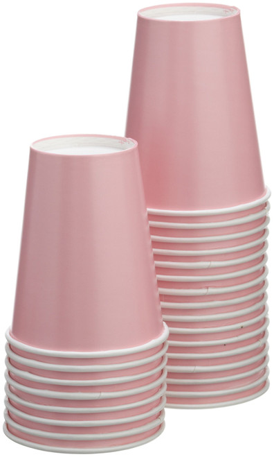 Creative Converting Classic Pink, 9 oz Hot/Cold Cup, 24 ct