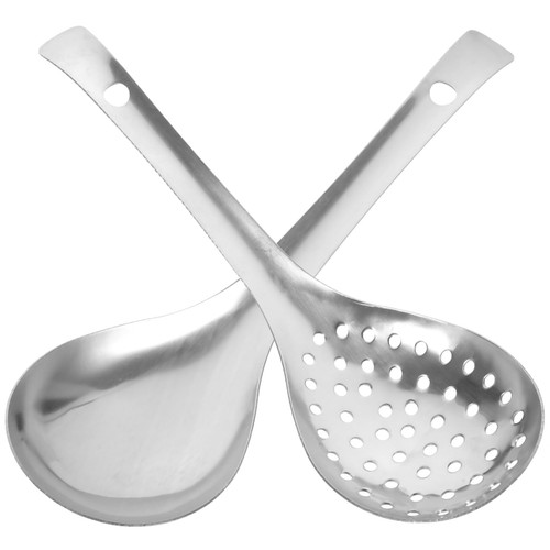 HOLIDYOYO Skimmer Slotted Spoon Stainless Steel Strainer Spoon Skimmer Ladle Skimmer Spoon Set Spider Strainer Colander Metal Slotted Spoon Spider Kitchen Utensil for Cooking Draining Frying HOLIDYOYO Skimmer Slotted Spoon Stainless Steel Strainer Spoon Skimmer Ladle Skimmer Spoon Set Spider Strainer Colander Metal Slotted Spoon Spider Kitchen Utensil for Cooking Draining Frying