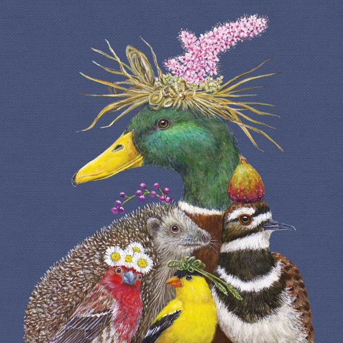 Paperproducts Design 1252845 Beverage Napkin, Vicki Sawyer, There'S Always A Showboat