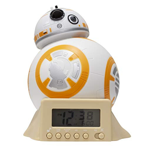 BulbBotz Star Wars BB-8 Alarm Clock, White