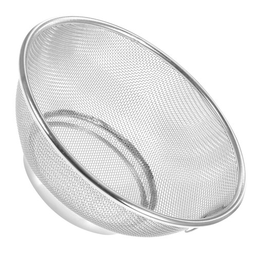 BESPORTBLE Drain Basin Colander Stainless Steel Metal Rice Strainer Stainless Steel Colander Strainer Quinoa Strainer Rice Drainer Strainer Pasta Strainer Vegetable Rice Basin Sieve