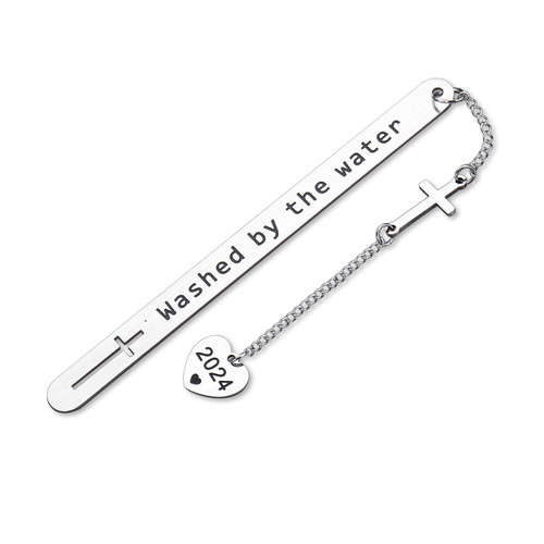 Baptism Gifts for Girls Boys 2024 Christian Confirmation Bookmark Gifts for Teens First Communion Christening Gifts for Goddaughter Godson Godchild Baby Girl Adult Baptism Gifts for Teen Religious