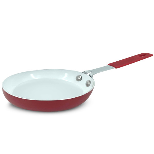 CASAGOODS Nonstick Frying Pan Skillet, 9.5" Ceramic Coating Omelette Pan, Healthy Cookware Chef's Pan, PFOA Free Non Stick Frying Pans (4.75")