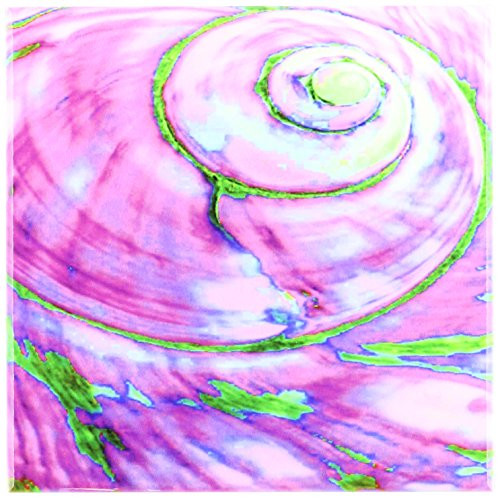 3dRose ct_15497_2 Purple Sea Shell Dreams-Ceramic Tile, 6-Inch