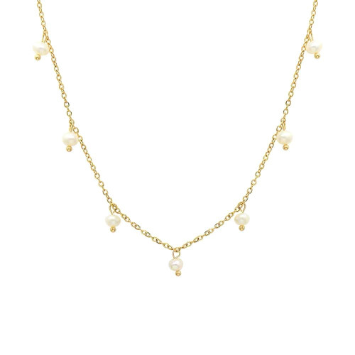 Gold Pearl Necklace for Women, Danity Pearl Necklace 14K Gold Plate Pearl Choker Necklace, Real Freshwater Pearl Necklace for Necklace Jewelry for Women Girls Gold Pearl Necklace for Women, Danity Pearl Necklace 14K Gold Plate Pearl Choker Necklace, Real Freshwater Pearl Necklace for Necklace Jewelry for Women Girls