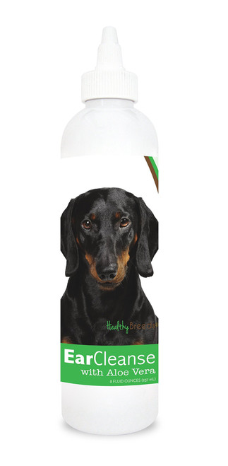Healthy Breeds Dachshund Ear Cleanse with Aloe Vera Cucumber Melon 8 oz