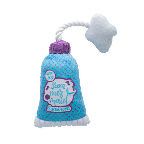 Fringe Studio Plush Dog Toy, Good Times and Tan Lines, Pet Shop Collection (314298)