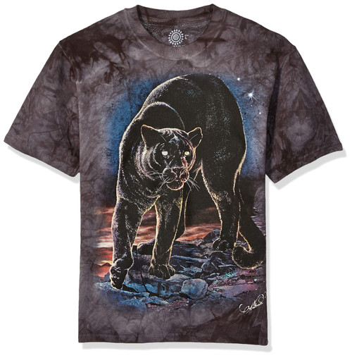 The Mountain Kids' Big Panther Portrait, Grey, Small