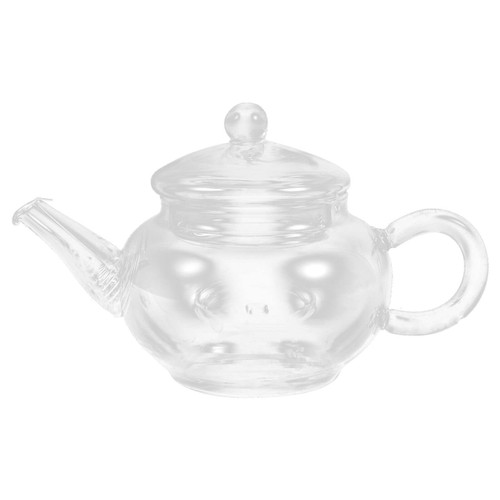 Kichvoe asian teapot clear tea kettle pot coffee pot kettle china teapot glass teapot with infuser glass tea pots for stove top blooming tea pot Miss tea set stainless steel fruit tea