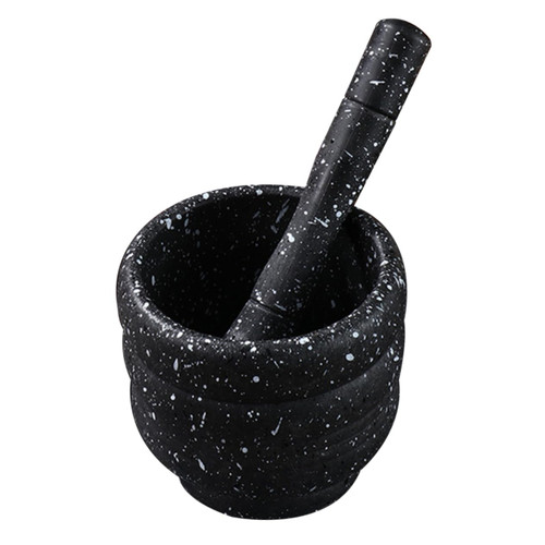 CIYODO 1 Set Garlic Masher Manual Mashing Bowl Bowl Holder Mash Bowl Garlic Mashing Mortar Plastic Mortar and Pestle Garlic Bowl Grind Bowl Mincer Complementary Food Pp Baby