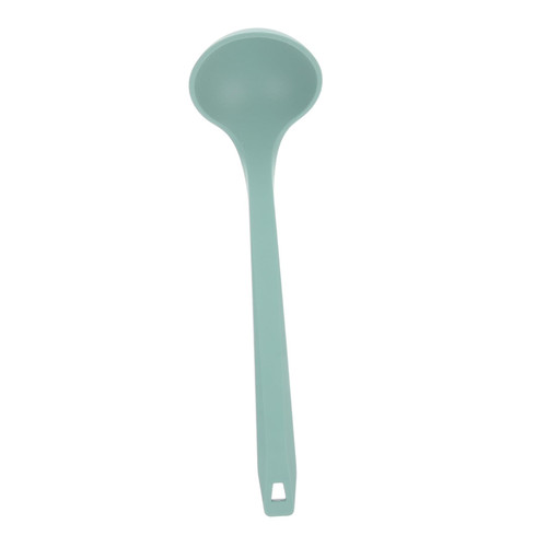 BRIGHTFUFU Coffee Stir Spoons Silicone Spoon Soup Spoons Non-stick Cooking Spoon Silicone Soup Ladle Long Handle Spoon Ladles for Cooking Silicone Serving Spoon Multifunction Spoon Shovel