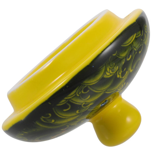 OKUMEYR Tea Cup Lid Tea Kettles Ceramic Teapot Lid Tea Pot Ceramic Cover Tea Cup Ceramic Lid Replaceable Lid for Teapot Retro Teacup Lid Home Supply Household Ceramics Tea Cover