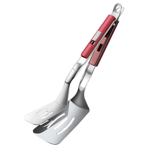 Ciieeo 2 in 1 Spatula Tong Grip and Flip Tong, Stainless Steel Spatula Egg Flipper Turner, Egg Spatula Flipper, Kitchen Toaster Tong for Steak Omelette Pancake Egg BBQ Ciieeo 2 in 1 Spatula Tong Grip and Flip Tong, Stainless Steel Spatula Egg Flipper Turner, Egg Spatula Flipper, Kitchen Toaster Tong for Steak Omelette Pancake Egg BBQ
