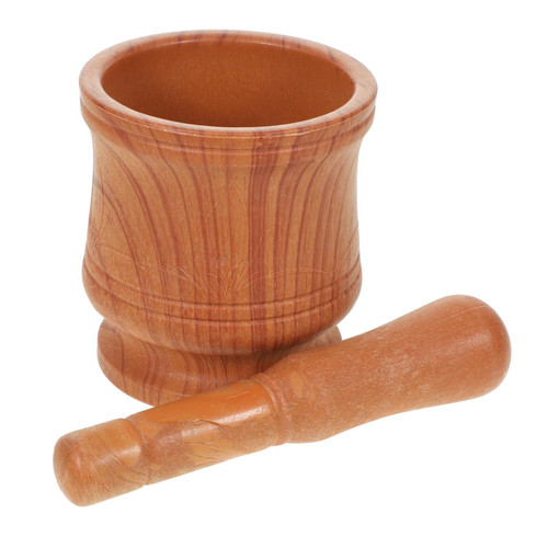 MARMERDO Mortar Pestle Small 1 Set Pestle and Mortar Pesto Masher Crusher Mortar Mortar Garlic Crusher Mortar Portable Pestle Mortar Pp Pound Jar Garlic Mortar