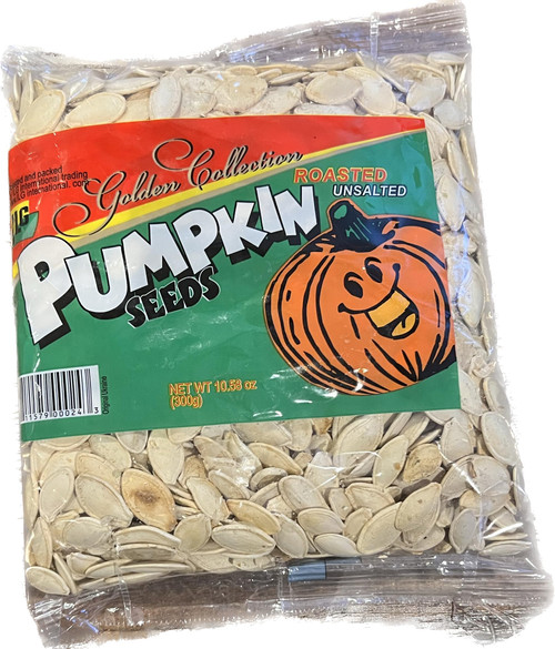 Golden Collection Unsalted Roasted Pumpkin Seeds 300gr Golden Collection Unsalted Roasted Pumpkin Seeds 300gr
