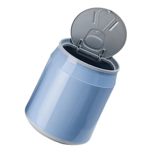 Holibanna Cans Trash Can Car Trash Can Trash Bin for Car Waste Basket with Lids Bins with Lids Small Trash Bin Small Trash Can with Lid Mini Trash Can Plastic Girl Wastebasket Desk
