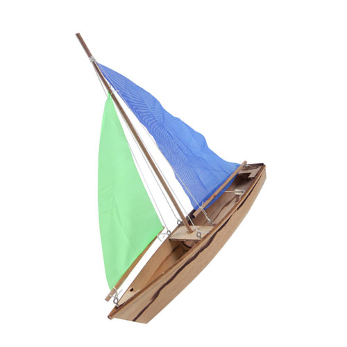 CIYODO Sailing Model Wood Crafts for Kids Puzzles Mini for Kids Sailboat Desk Decor Wooden Puzzles Boats Wooden Sailboat Model Wood Sailboat Assembly Model Boat Yacht