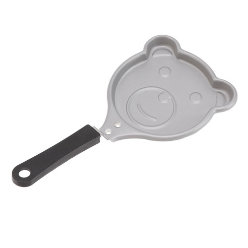 plplaaoo Mini Egg Pan,Egg Frying Pan, Non Stick Egg Cooker Pan,Nonstick Egg Frying Pan Innovative Korean Breakfast Pot DIY Mini Breakfast Omelette Pan Mold(bear), skillets egg pan cast iron pan c