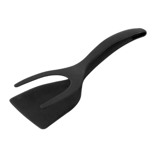 Homoyoyo 2 in 1 Grip and Flip Spatula Tong, Cooking Tongs Egg Flipper Turner Egg Spatula Flipper Toaster Tong for Steak Omelette Pancake Egg Frying BBQ Kitchen Black Homoyoyo 2 in 1 Grip and Flip Spatula Tong, Cooking Tongs Egg Flipper Turner Egg Spatula Flipper Toaster Tong for Steak Omelette Pancake Egg Frying BBQ Kitchen Black