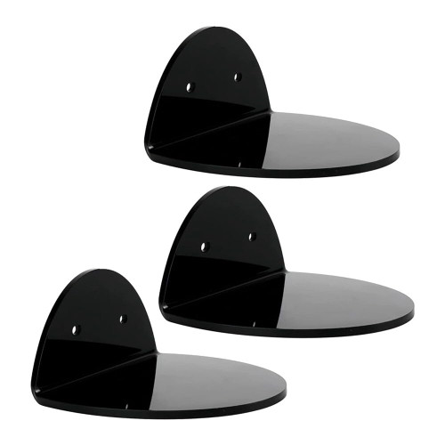 3Pcs Floating Shelves Wall Mounted Floating Wall Ledge Shelf, Bathroom Storage Shelves Display Nursery Kids Bookshelf, Wall Shelves for Bedroom, Living Room, Bathroom Office Display Decor