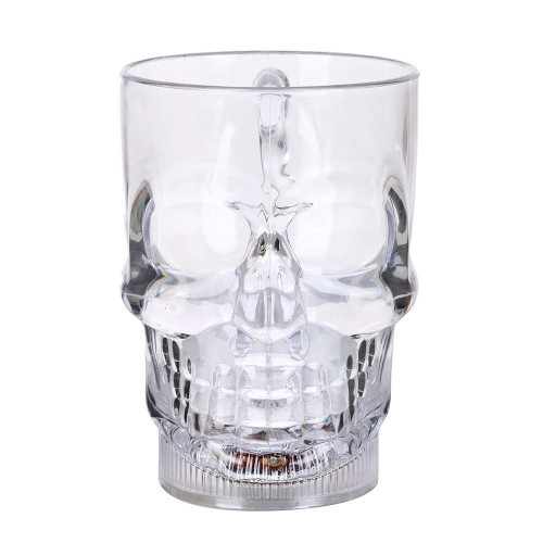 lotus.flower LED Inductive Rainbow Color Flashing Light Glow Mugs Glass Wine Cup,Glowing LED Cup, Light Up Glasses, Beer Cup, LED Glasses for Rave and Night Party (Small)