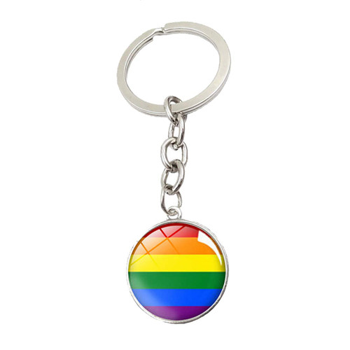 CHOORO Gay Pride Gift LGBT Keychain Rainbow Pride Keychain LGBT Jewelry Bisexual Pride Gift Transgender Pride Gift (Rainbow keychain) CHOORO Gay Pride Gift LGBT Keychain Rainbow Pride Keychain LGBT Jewelry Bisexual Pride Gift Transgender Pride Gift (Rainbow keychain)