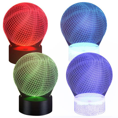 Baquler 4 Sets Boys Basketball Lamp Room Decor 3D Illusion Night Light with Remote Control 16 Colors Changing Basketball Gifts for Sport Fan Teen Girls Kids Christmas Birthday Baquler 4 Sets Boys Basketball Lamp Room Decor 3D Illusion Night Light with Remote Control 16 Colors Changing Basketball Gifts for Sport Fan Teen Girls Kids Christmas Birthday