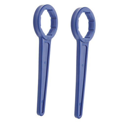 HEMOTON 2pcs Bucket Cap Screwer Plastic Water Bottle Opener Paint Bucket Opener 5 Gallon Pail Bucket Opener Wrench Can Cover Container Lid Opener Can Lid Paint Can Opener Remover Screw Cap