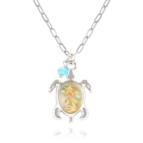 Sterling Silver Turtle Necklace for Women Sea Turtle Pendant Choker Necklace Chain Dangle Gold Starfish Shell Pearl Charm Adjustable Animal Ocean Necklace Summer Beach Vacation Jewelry Gift for Girls Sterling Silver Turtle Necklace for Women Sea Turtle Pendant Choker Necklace Chain Dangle Gold Starfish Shell Pearl Charm Adjustable Animal Ocean Necklace Summer Beach Vacation Jewelry Gift for Girls