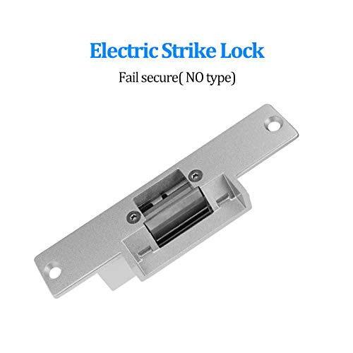 ZYgogo Access Control Lock 12V DC Fail Secure NO typeElectric Strike Door Lock Fail-Secure for Access Control System (Fail Secure(NO))