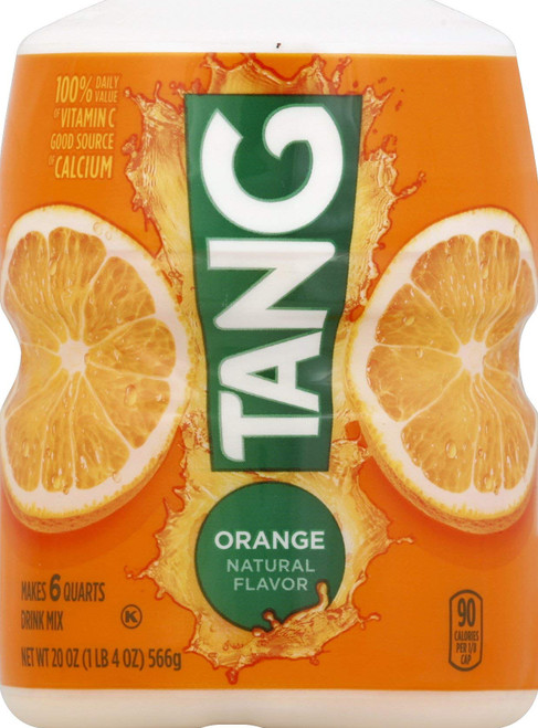 Tang Orange Sweetened Powdered Drink Mix 1 Count 20 oz Canister