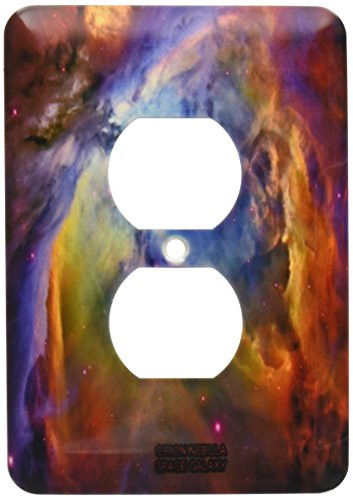 3dRose Lsp_76783_6 Galaxy and Nebula - Orion Nebula Space Galaxy 2 Plug Outlet Cover