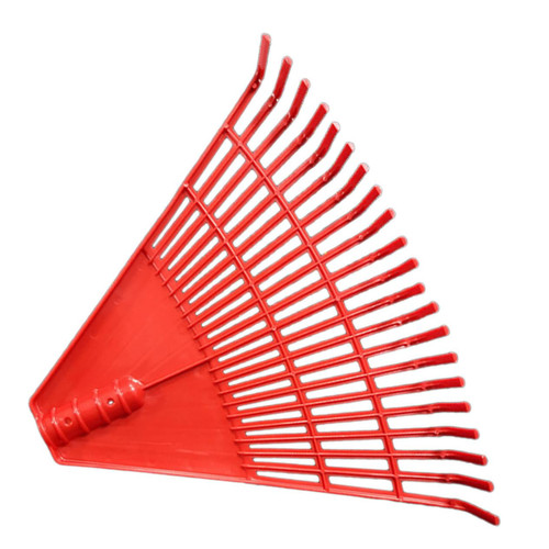 BESPORTBLE Grass Rake Tool Weeding Rake Rakes for Leaves Garden Rake Small Rakes for Lawns Lawn Rake Garden Leaf Rake Grounds Keeper Rake Pine Needle Rake Plastic Heavy Red Shrub