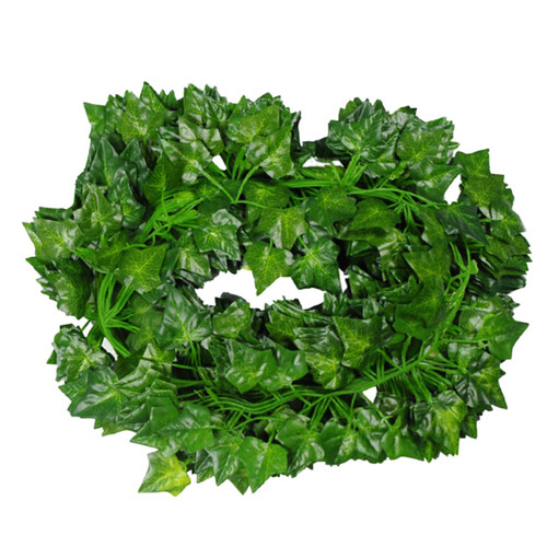 ORFOFE 12pcs Artificial Plants Artificial Ivy Vine Hanging Vine Plant Hanging Foliage Garland Plants Decor Pumpkin Leaf Hanging Artificial Leaf Green Leaves