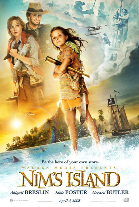 Nim's Island 13.5x20 Inch Movie Poster