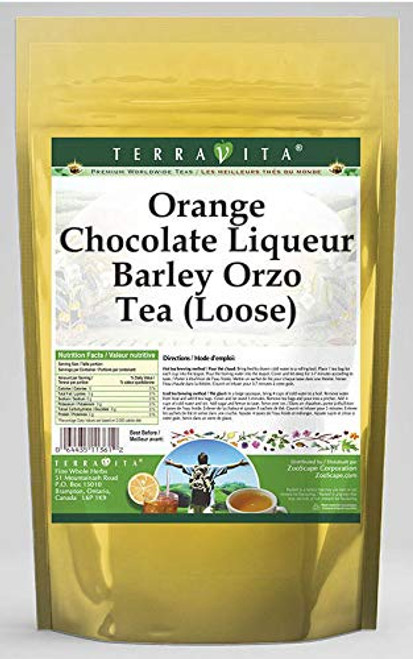 Orange Chocolate Liqueur Barley Orzo Tea (Loose) (4 oz, ZIN: 555124) Orange Chocolate Liqueur Barley Orzo Tea (Loose) (4 oz, ZIN: 555124)
